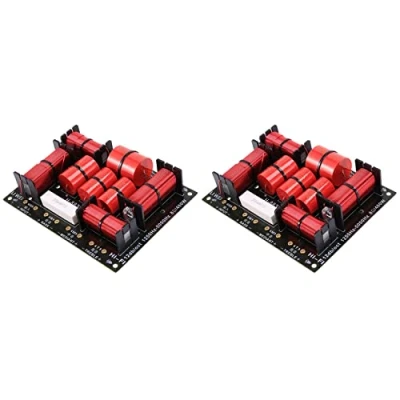Abbildung von BLASHRD 2X 400W 3 Wege Frequenzweiche Teiler HiFi HochtöNer TieftöNer Lautsprecher 1250H/5000HZ mit Hochtonschutz