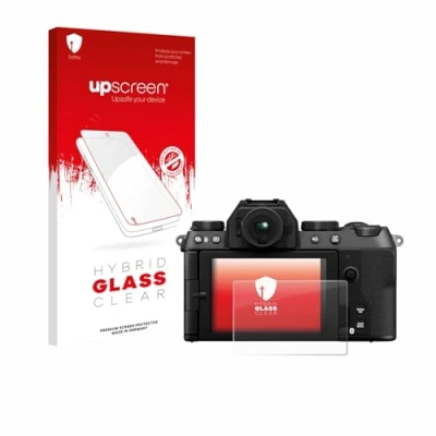Abbildung von upscreen Schutzglas für Fujifilm X S20 Schutzfolie, Glas Folie [Klar, 9H Panzerschutz, Anti Fingerprint]