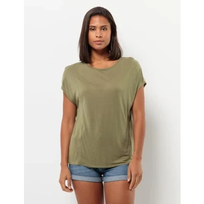 Abbildung von Jack Wolfskin Tshirt basic, Damen, Größe: XL, Bay leaf