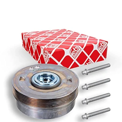 Abbildung von FEBI BILSTEIN 173069 Kurbelwellenriemenscheibe 6PK 159 5 mit Schrauben, für Kurbelwelle MINI: Schrägheck, BMW: 2 Gran Tourer, Active X1
