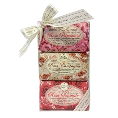 Abbildung von Nesti Dante LE ROSE GIFT SET Körperpflegeset, Größe: 450 g, Weiß