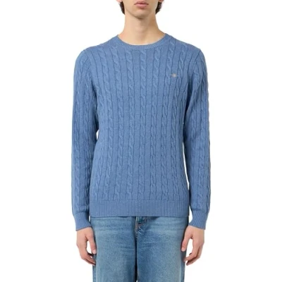 Abbildung von Gant Strickpullover Pullover mit Zopfmuster Gerade