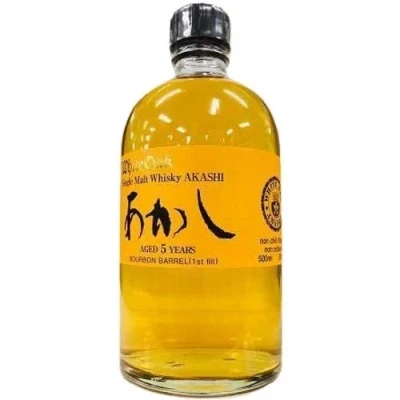 Abbildung von Akashi Single Malt White Oak Bourbon Barrel 1st Fill 5 Years