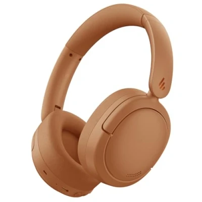 Abbildung von Edifier V80 Hybrid Kopfhörer mit aktiver Geräuschunterdrückung, Echtes drahtloses Over Ear Bluetooth 45 Stunden Spielzeit Hi Res Audio Multipoint Verbindung Braun