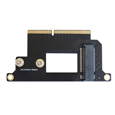 Abbildung von Cablecc M.2 NGFF M Key NVME SSD Konvertierungskarte für MacBook Pro 2016 2017 13 &quot;A1708 A1707 A1706