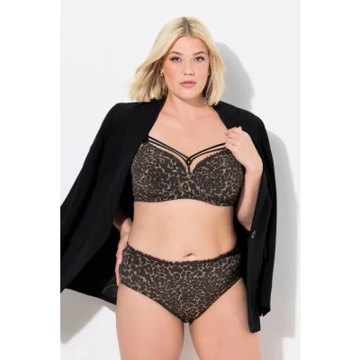 Abbildung von Truyou Leopard Print Manties Slip, Damen, Größe: 42/44, Black
