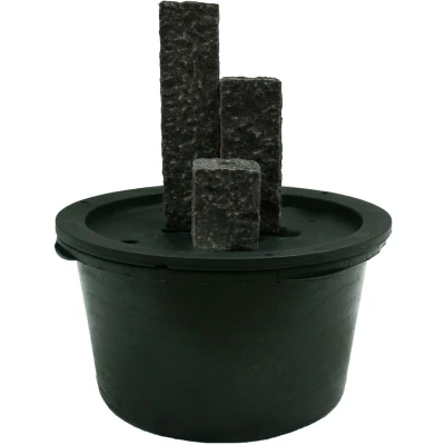 Abbildung von Ubbink Gartenbrunnen &quot;Taranto&quot;, (Komplett Set), Naturstein Granit