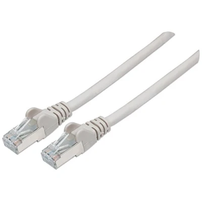 Abbildung von Intellinet 317191 Netzwerkkabel Cat6A SFTP 100% Kupfer RJ 45 Stecker/RJ Stecker, 3 m grau
