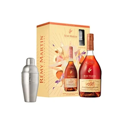 Abbildung von Remy Martin 1738 Accord Royal Geschenkset mit Shaker 0,7 Liter 40% Vol.