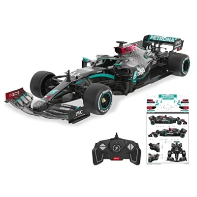 Abbildung von Jamara RC Auto Mercedes AMG F1 W11 EQ Performance 1:18, 2,4 GHz, offiziell lizenziert
