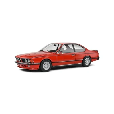 Abbildung von Solido BMW 635 CSi (E24) rot Hochwertiges Diecast Modellauto im Maßstab 1:18, klassisches Sportcoupé für Sammler &amp; Enthusiasten