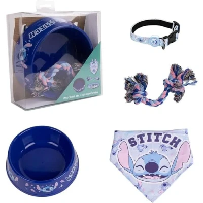 Abbildung von Cerdá 2800001569 Stitch Set für Haustiere, 21,0 x 8,8 cm