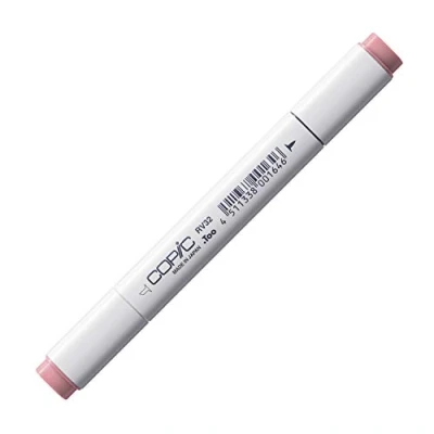 Abbildung von COPIC Classic Marker Typ RV 32, Shadow Pink, professioneller Layoutmarker, mit einer breiten und feinen Spitze