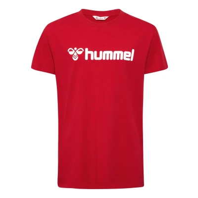 Abbildung von Hummel LOGO KIDS Unisex Tshirt print für Kinder, Größe: 116, True red