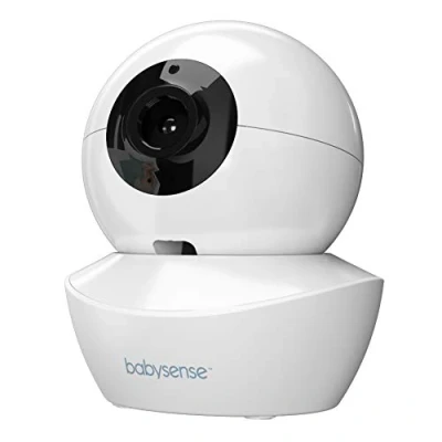 Abbildung von Add on Camera for Babysense Video Baby Monitor HD S2, Remote Pan Tilt Zoom, Two Way Talk Back Audio, Long Range, Night Vision, Light, Lullabies, Temperature Monitoring