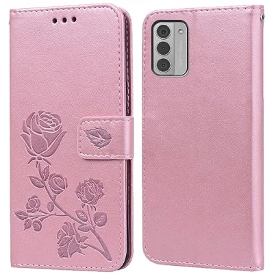 Abbildung von Hülle für Nokia G42 Handyhülle,Klappbar Tasche Case,Standfunktion,Kartenfach,Silikon Bumper,Stoßfeste Schutzhülle Cover