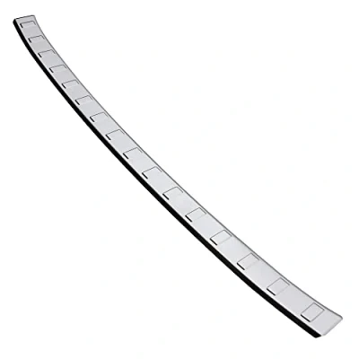 Abbildung von Aroba AR1276 CR Edelstahl Hochglanz Poliert Ladekantenschutz kompatibel mit Cupra Born ab BJ. 5.2021&gt; passgenau Abkantung Farbe Chrome