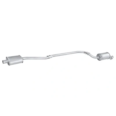 Abbildung von HELLA 8LC 366 024 151 Mittelschalldämpfer mitte mit Anbauteilen FORD: FIESTA 3