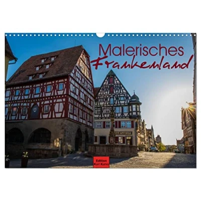 Abbildung von Malerisches Frankenland (Wandkalender 2025 DIN A3 quer), CALVENDO Monatskalender