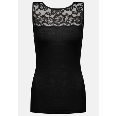 Abbildung von mey Unterhemd/shirt, Damen, Größe: 38/40, Schwarz