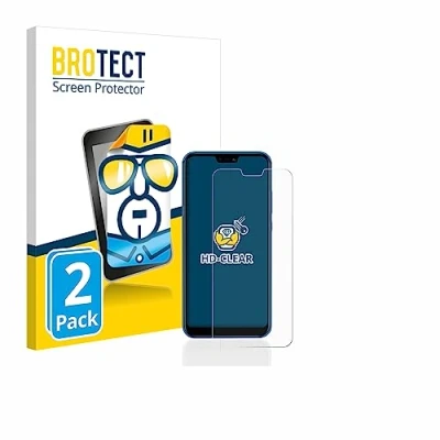 Abbildung von BROTECT (2 Stück Schutzfolie für Huawei P20 lite 2018 Displayschutz Folie Ultra Klar
