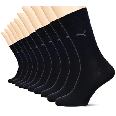 Abbildung von PUMA Herren Classic Casual Business Socken 10er Pack (Black, 39 42)