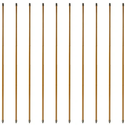 Abbildung von Windhager Rankhilfe, (Set, 10 St.), Stahlpflanzstäbe in Bambusoptik, H: 150 cm