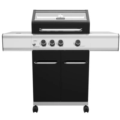 Abbildung von Grillfürst Gasgrill G310E 3 Brenner mit Hochtemperaturbrenner Edelstahl Rosten
