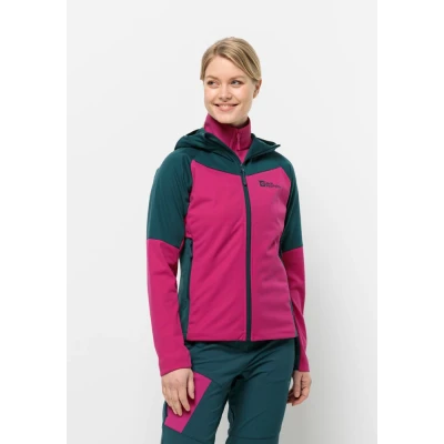 Abbildung von Jack Wolfskin Brisstal W Outdoorjacke, Damen, Größe: Small, New magenta