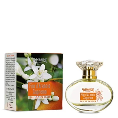 Abbildung von L&#039;AMANDE Damenduft frisch und zitronig mit Noten von Zitrone, Vanille Moschus, Eau de Parfum süßen moschusartigen Düften Orangenblüte Supremo, 50 ml