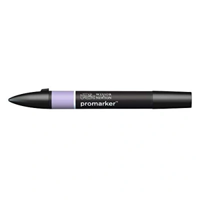 Abbildung von Winsor &amp; Newton &quot; ProMarker 0203226 Professioneller Layoutmarker 2 Spitzen, fein breit für Zeichnungen, Design Layouts Lila