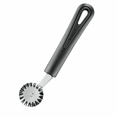 Abbildung von Westmark Teigrad/Gewelltes Schneidrad, ø 3,6 cm, Länge: 17,6 Rostfreier Edelstahl/Kunststoff, Gentle, Schwarz, 28322270