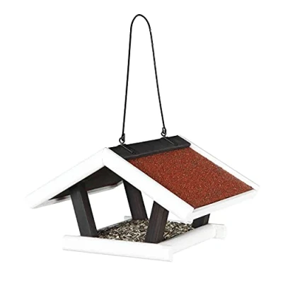 Abbildung von Trixie natura Vogeltafel, hängend, 30x18x28 cm, schwarz/weiß