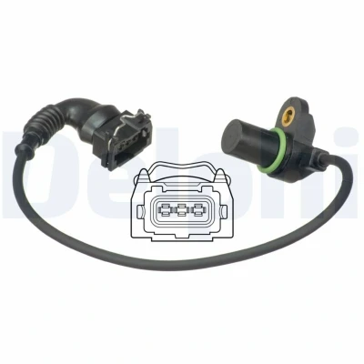 Abbildung von DELPHI SS11200 Sensor, Nockenwellenposition BMW: 6 Coupe, 5 Limousine, Touring