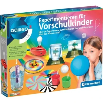 Abbildung von Clementoni® Experimentierkasten Clementoni 59396, 69252 Experimentieren für Vorschulkinder