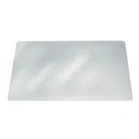 Abbildung von Durable Schreibtischunterlage 7113 711319 Schreibunterlage Transparent (B x H) 650 mm 500