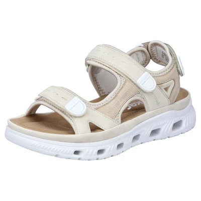 Abbildung von Rieker Trekkingsandale, Damen, Größe: 37, Beige Schuhe