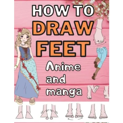 Abbildung von How to Draw Feet Anime and Manga for Kids Beginners. Shoes.: Step by Easy Fast.