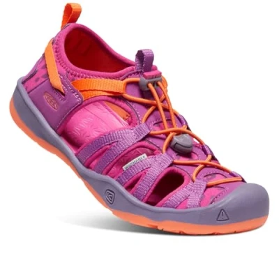 Abbildung von Keen Moxie Youth Unisex Trekkingsandale Purple wine/nasturtium für Kinder, Größe: 38, Schuhe