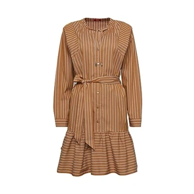Abbildung von ESPRIT Damen 083EO1E310 Kleid, 236/CARAMEL 2, M