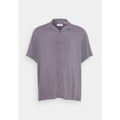 Abbildung von Jack &amp; Jones Jjejeff Solid Resort Shirt Hemd, Herren, Größe: 6XL, Castlerock