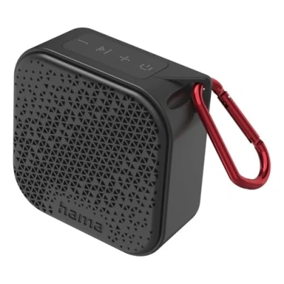 Abbildung von Hama Mini Bluetooth Lautsprecher (wasserdicht IP67, 3,5W, mobil, Karabiner)