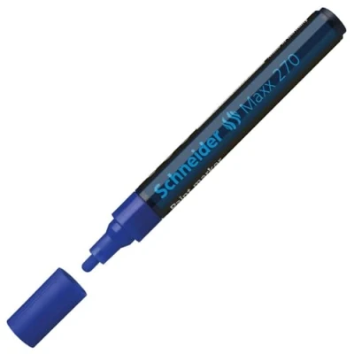 Abbildung von Ölmarker SCHNEIDER Maxx 270, rund, 1 3mm, blau, Stk.