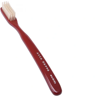 Abbildung von Acca Kappa Tooth Brush Vintage Medium Nylon Bristles Red