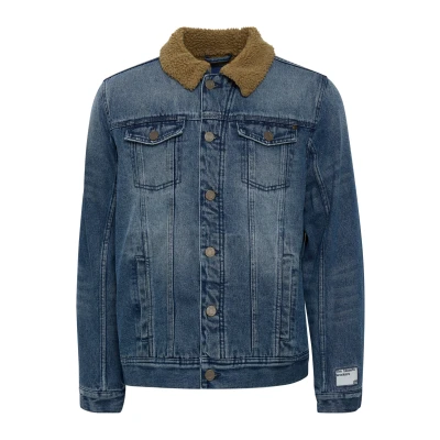 Abbildung von Blend Bhdenim Jacket Jeansjacke, Herren, Größe: Large, Denim middle blue