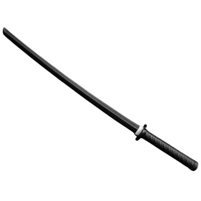 Abbildung von BAY Sports Holzschwert Bokken Katana schwarz Trainingsschwert Budo Sport Kenjutsu Kobudo (Stück, schwarz), TPR Kunststoff 100 cm, besonders haltbar und stabil