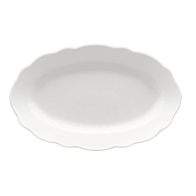 Abbildung von Hutschenreuther Maria Theresia Weiss Platte oval 35 cm