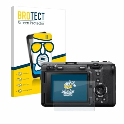 Abbildung von BROTECT Entspiegelungs Schutzglas für Sony FX3 Schutz Folie Panzerfolie Glas Matt [Extrem Kratzfest 9H, Anti Reflex, Fingerprint]