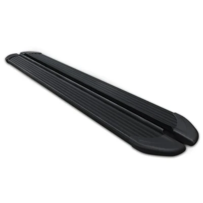 Abbildung von OMAC Trittbretter Seitenschweller kompatibel mit VW Caddy 2004 2020 Aluminium Schwarz 2tlg