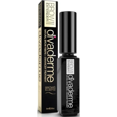 Abbildung von Divaderme Brow Extender II Augenbrauenfarbe Cappuccino Brown 9 ml